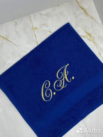 Полотенце банное с вышивкой