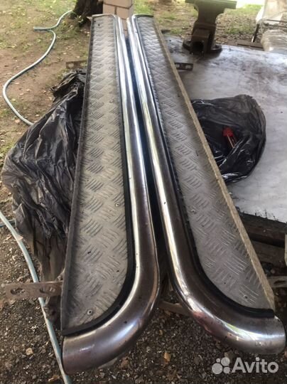 Защита заднего бампера на тайота венза