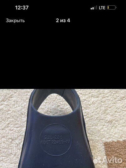 Ласты для плавания 37 38