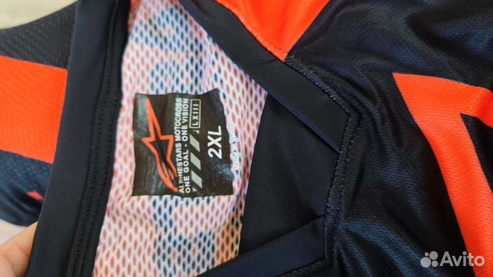 Комплект Джерси Alpinestars xxl 38