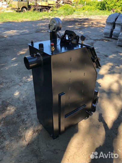 Твердотопливный котел длительного горения