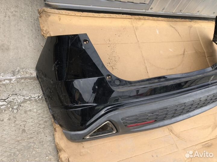 Задний бампер honda civic 8 5d всборе