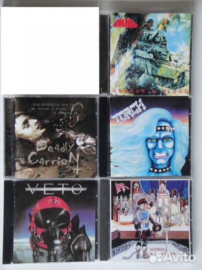 CD иностранных исполнителей