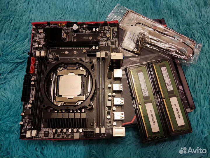 Игровой комплект X99 + Intel 2670v3 + DDR4 16Gb