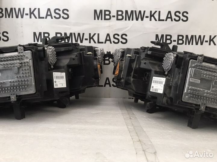 Комплект фар BMW X5 G05 Laser Shadow line Black