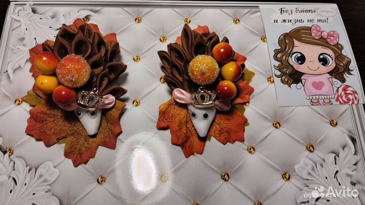 Резинки для волос ручной работы