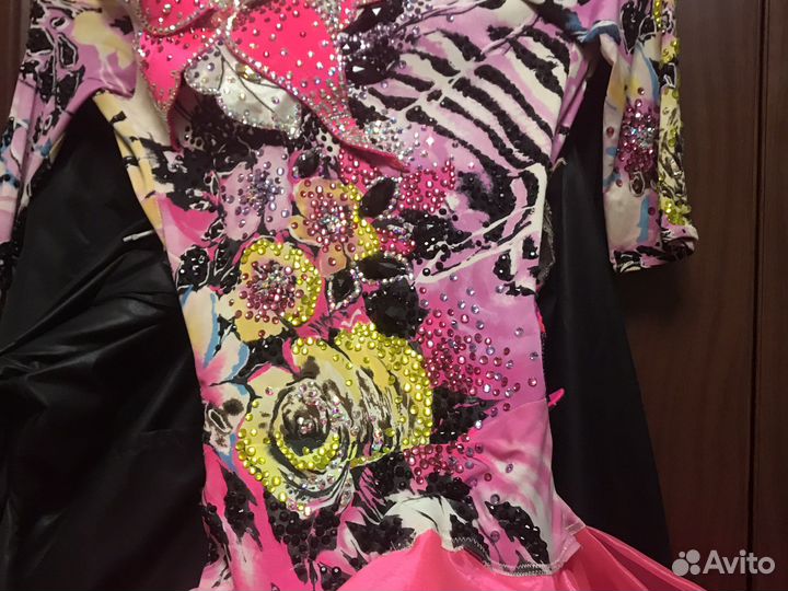 Костюм для бальных танцев женский латина