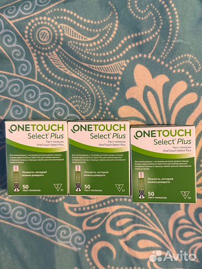 Onetouch select plus тест-полоски