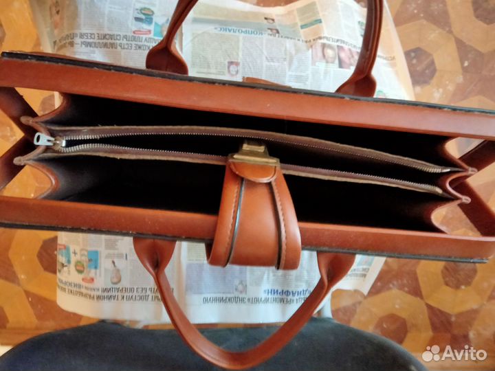 Кожаный портфельные СССР