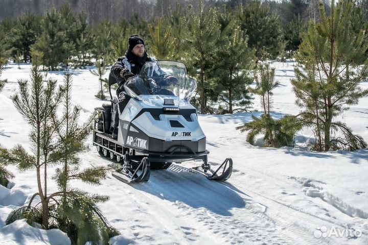 Снегоход бтс Арктик 4 т. лонг люкс 20 л.с