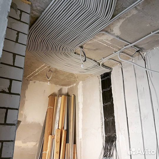 Услуги электрика монтаж