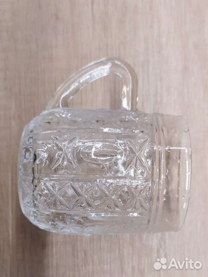 Кружка хрустальная бочонок СССР