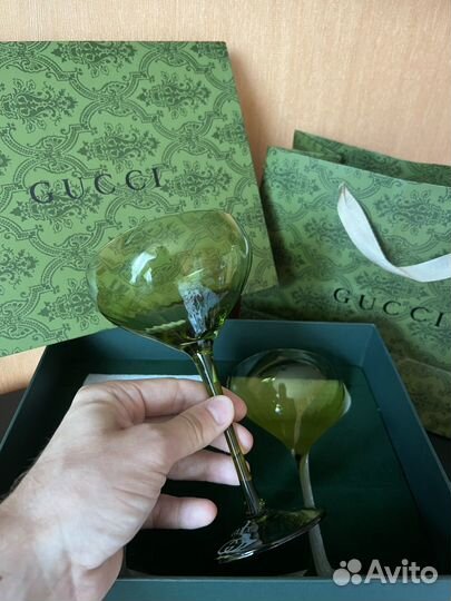 Бокалы Gucci