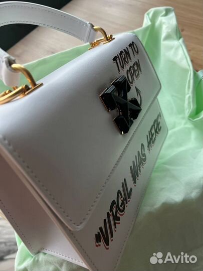 Off-white jitney 1.4 tote bag оригинал