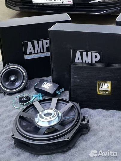 Мидбас SW-200 BMW AMP by A.Vakhtin