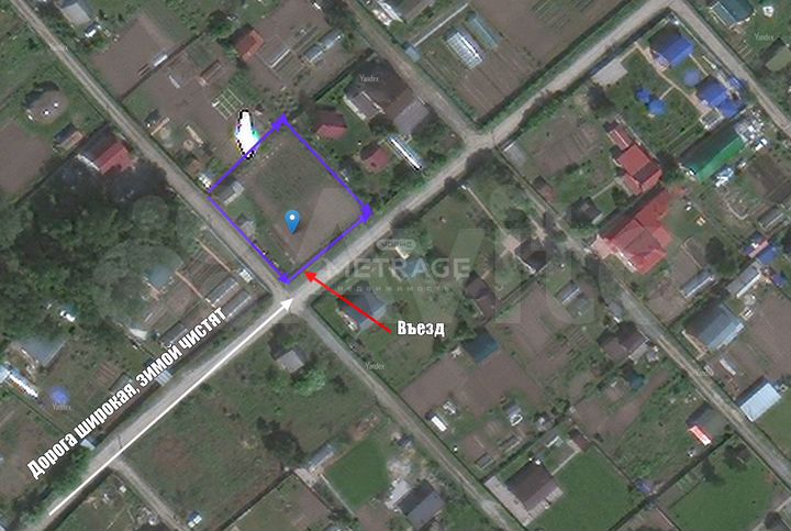 Участок 10,1 сот. (СНТ, ДНП)