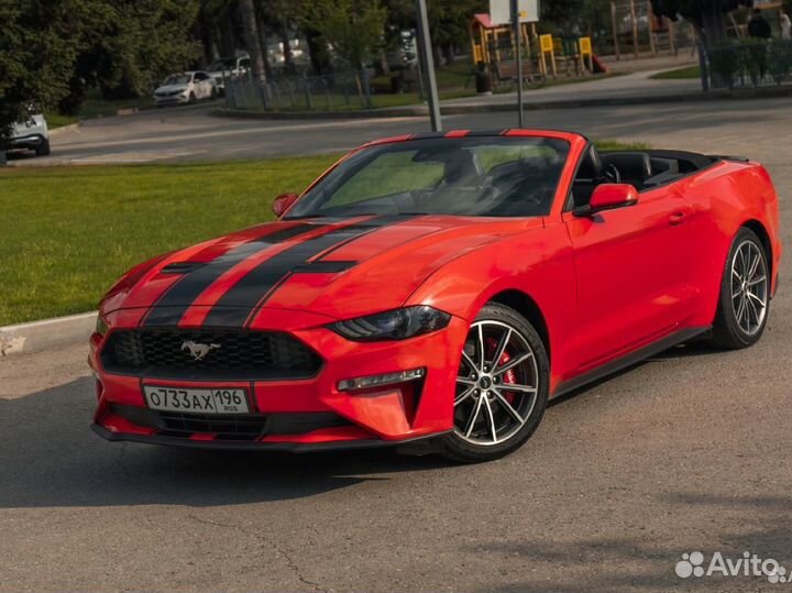 Прокат автомобиля Ford Mustang кабриолет