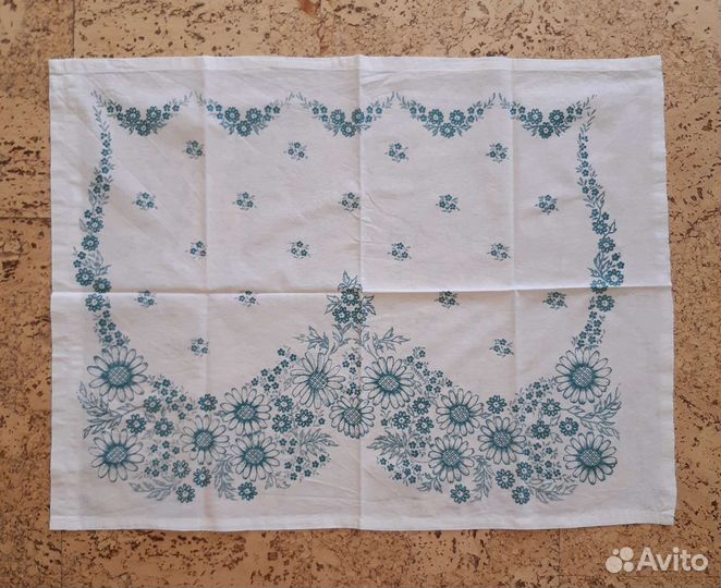Скатерти-дорожки- салфетки СССР ситец