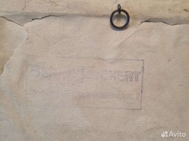 Картина масло 19 век. Миниатюра.Наполеон