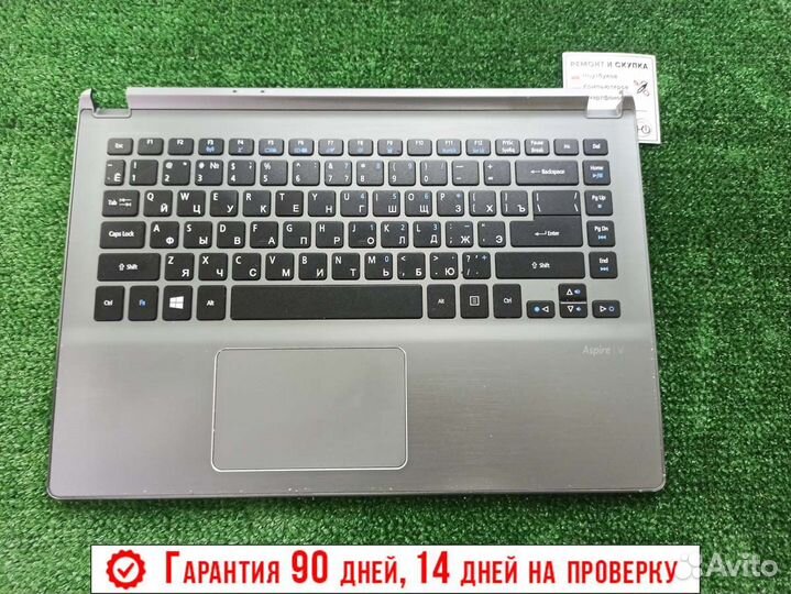 Топкейс с клавиатурой и подсветкой Acer v7-482pg