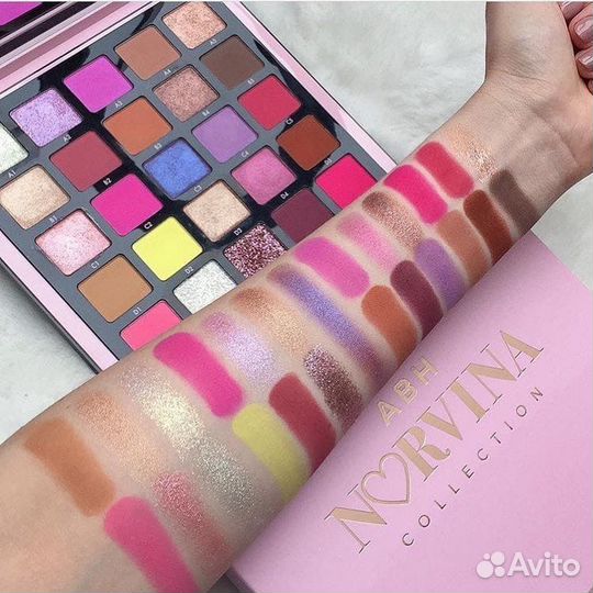 Тени для век norvina