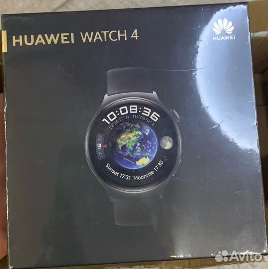 Смарт-часы Huawei Watch 4 черные новые