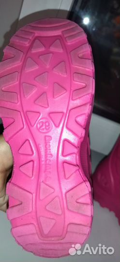 Сапоги детские утеплённые