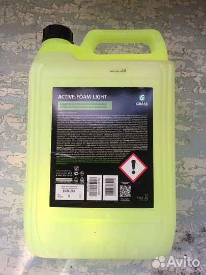 Автошампунь grass Active Foam Light