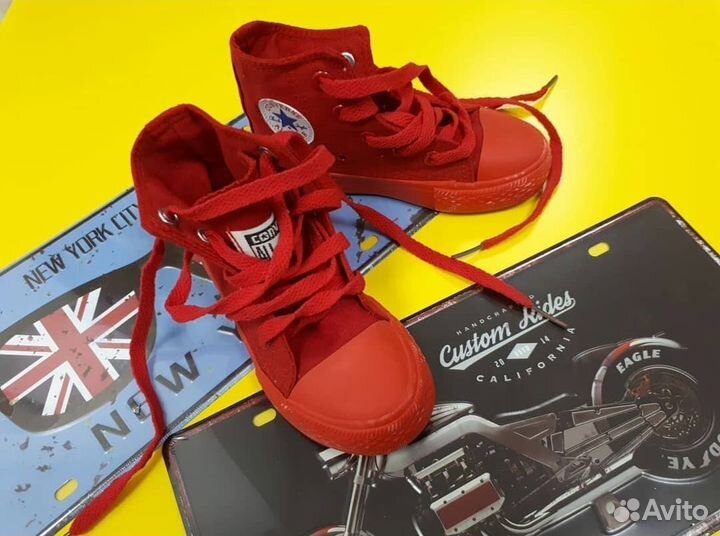 Конверсы кеды новые детские