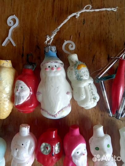 Елочные игрушки СССР