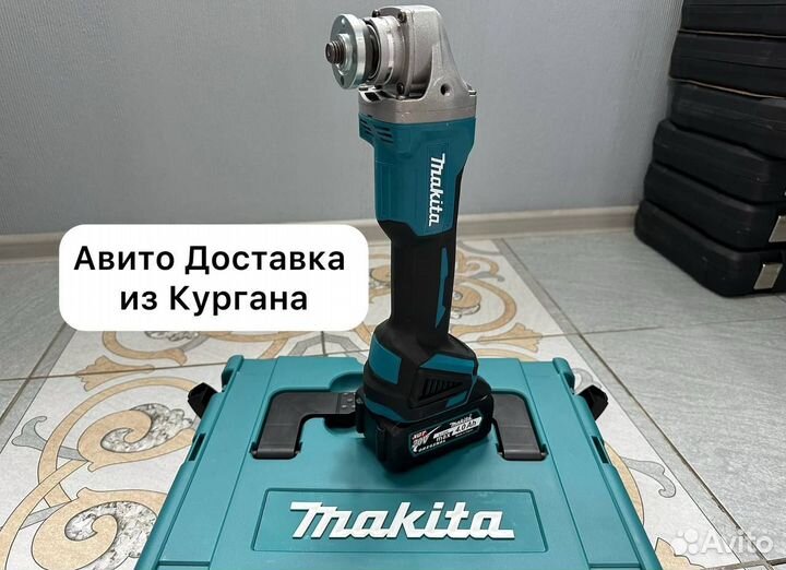 Аккумуляторная болгарка Makita 125мм (Арт.17891)