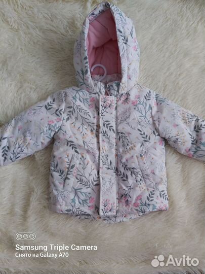 Куртка для девочки 74 80
