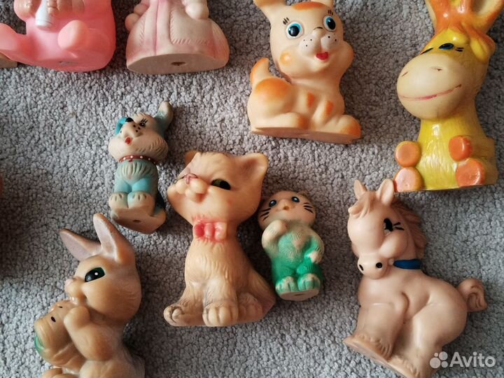 Детские игрушки СССР резиновые