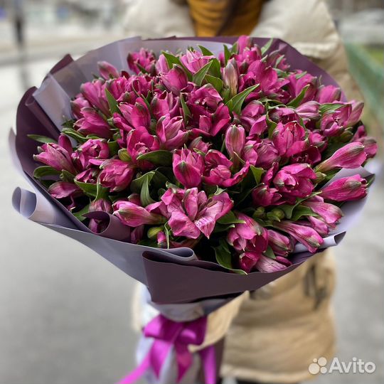 Альстромерия букет из альстромерии цветы Тверь