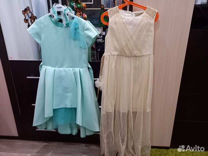 Платья р-р:134,140,146