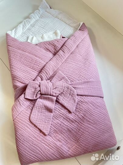 Муслиновый набор на выписку на лето