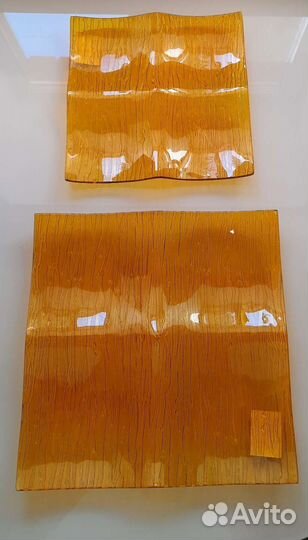 Набор блюд сервировочных стеклянных