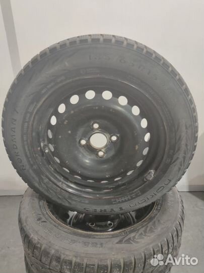 Колеса в сборе штампованных дисках 185/65 R15