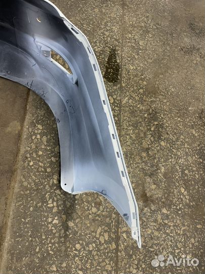 Задний бампер хендай солярис