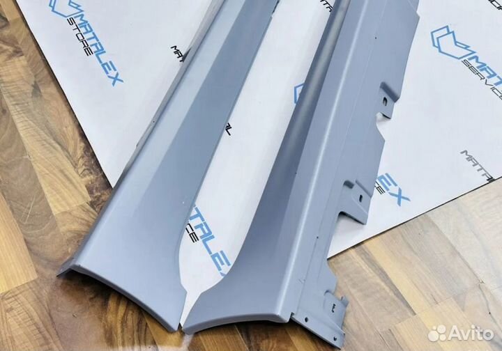 Пороги bmw F10, М пакет, м5 стиль