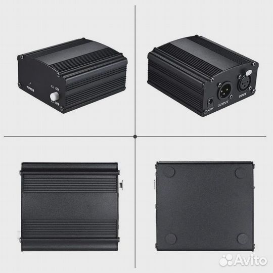 Фантомное питание 48v + кабель / новое