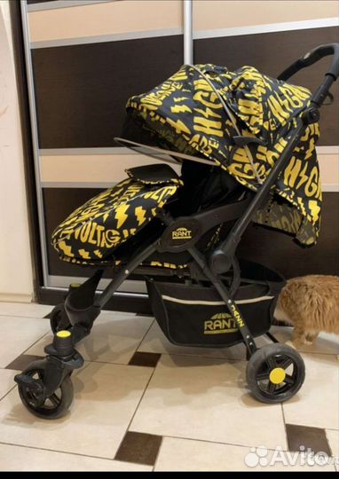 Прогулочная коляска Rant Jazz с перекидной ручкой