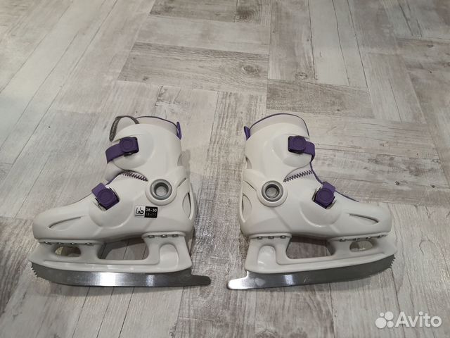 Коньки р.28-30 детские раздвижные Oxelo Декатлон