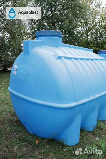 Резервуар пластиковый 3 тонны для гсм и топлива (г