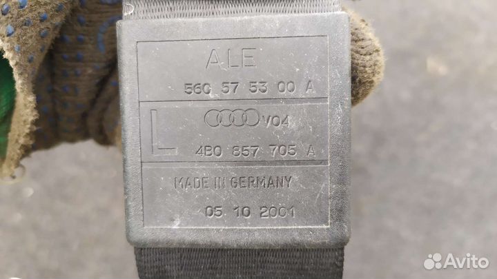 Передний левый ремень безопасности Ауди а6с5