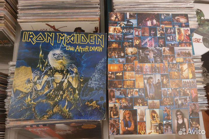 Iron Maiden– live after death 1986 Germany 2 LP