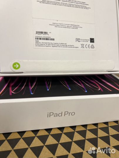 Планшет Apple iPad pro 11 m2 256gb 2022 space gray