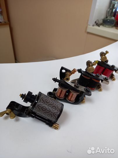 Татуировочная машинка б/у роторная Mustang tattoo