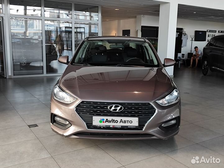 Hyundai Solaris 1.6 AT, 2018, 115 300 км