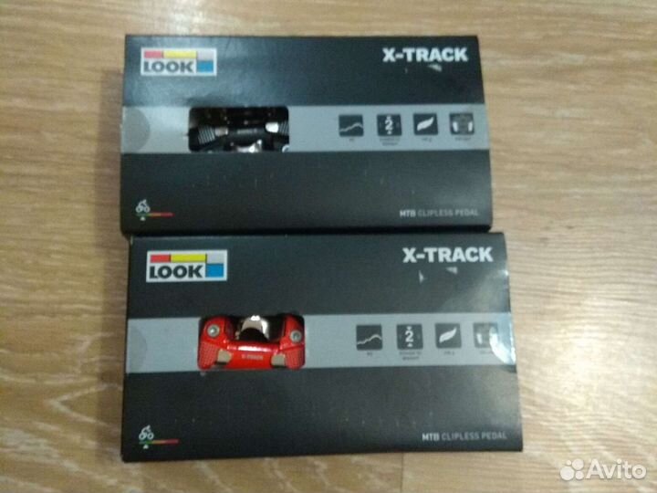Педали Look X-Track новые с шипами